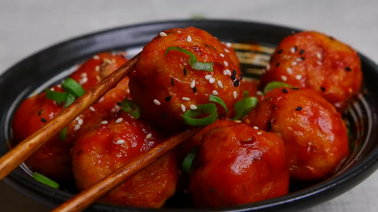 How to make tofu balls delicious