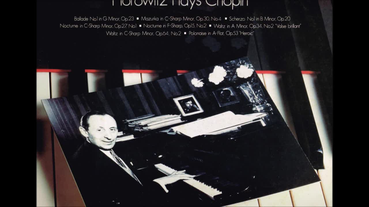 Chopin - Waltz in A Minor Horowitz