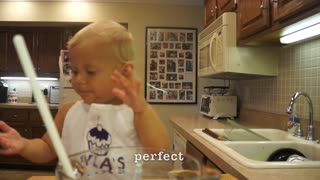 Cutest 2-Year-Old Cake Baker