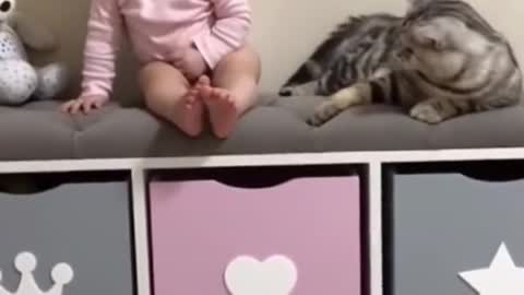 Cute baby funny video🤣😂