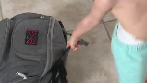 She kept the bow in her hair the whole time