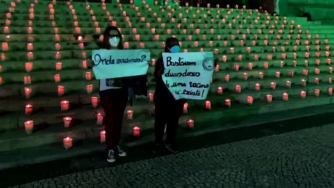 Brazilians mark 500,000 COVID deaths