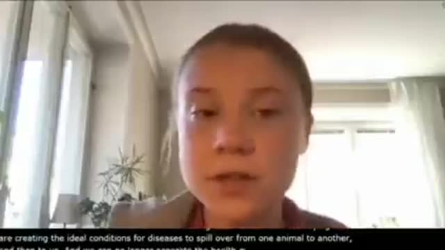 Greta Thunberg Says We Can No Longer Separate Climate Change & Pandemics