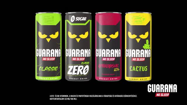 Guarana No Sleep - Kövesd a belső baglyod