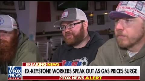 Keystone XL pipeline workers