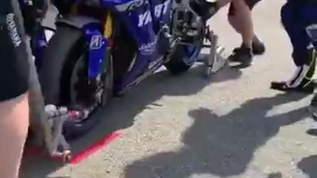 First work of bike race