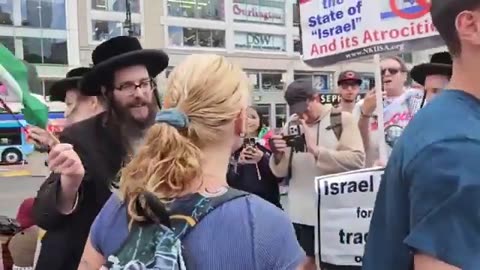 The moment a Zionist realizes that Jews can be against the genocide in Gaza