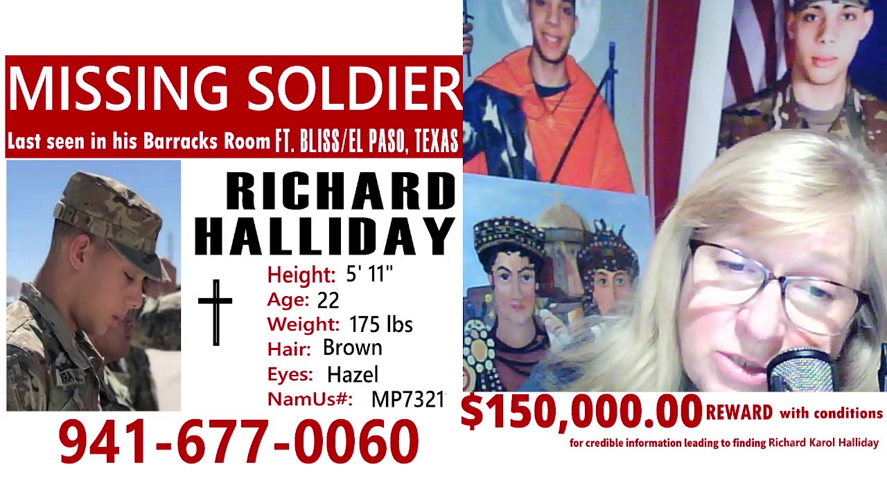Day 1206 - Find Richard Halliday - Breaking News - WBAMC