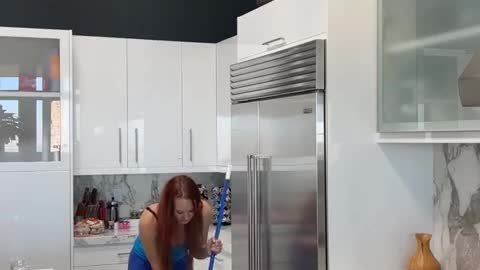 When she SEES HIM