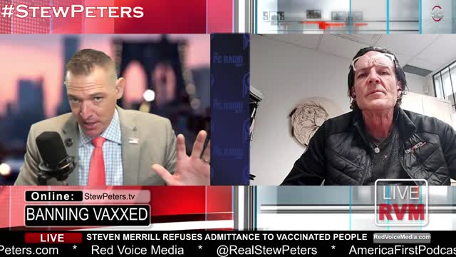 Business Owner Bans "Shedders" and Masked Customers | If You've Been 'Vaccinated', Go Elsewhere!