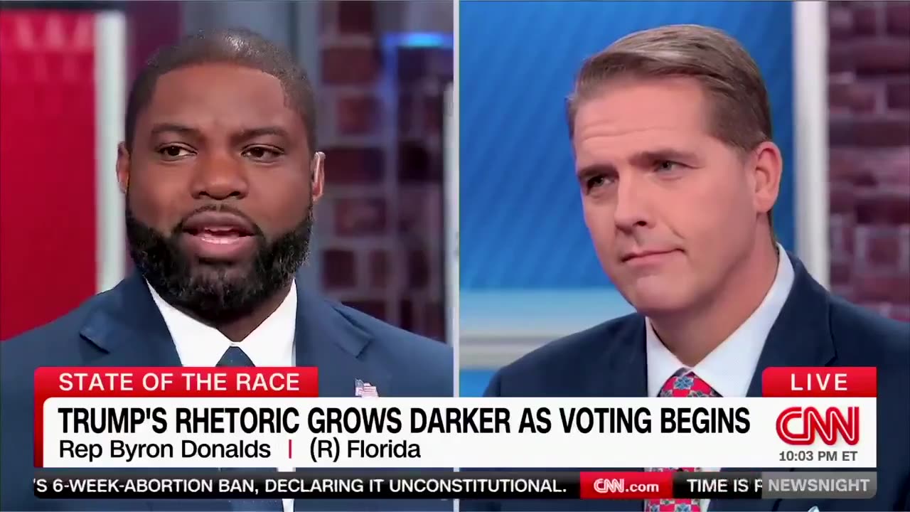 Byron Donalds GOES OFF on anti-Trump CNN panel, leaves them silent