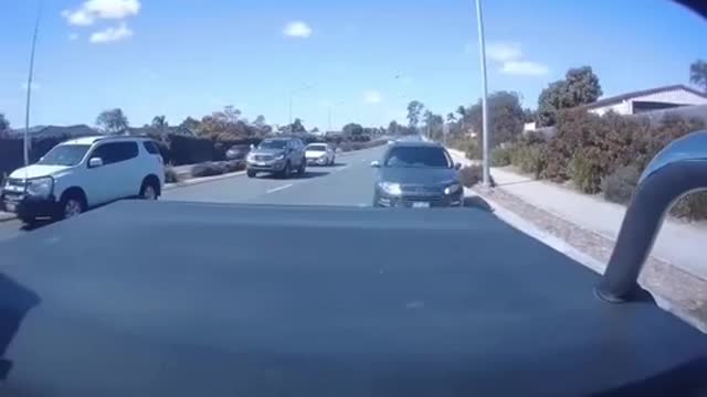 Can Cars Fit On The Sidewalk ? Idiots does a test...