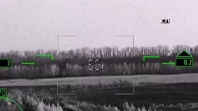 The Su-24m destroys the camouflaged positions of the Ukrainian military