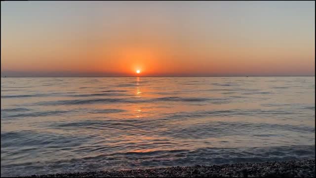 Beach sea sunset View | short Video