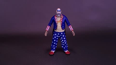 NECA House of 1000 Corpses 20th Anniversary Captain Spaulding Tailcoat Figure