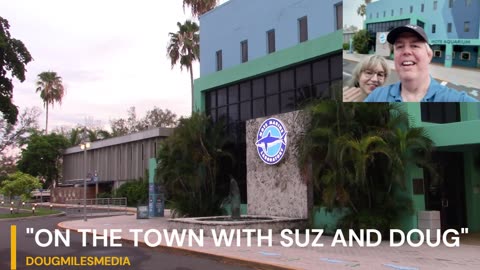 "On the Town with Suz and Doug" Visiting Mote Marine Aquarium in Sarasota Florida