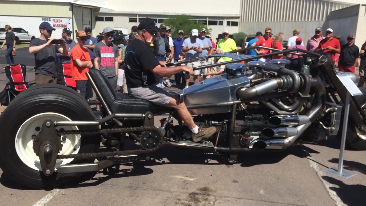 Amazing Custom Mad Max Style Motorcycle!