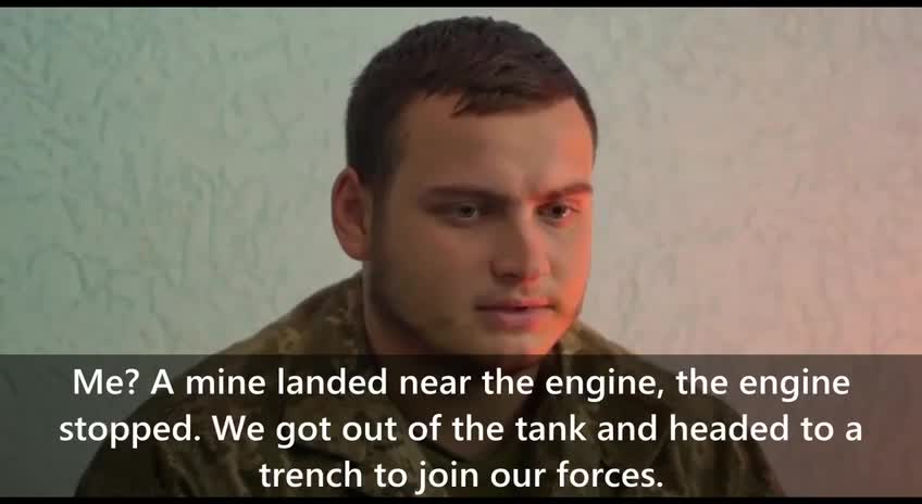 A captured Ukrainian tank soldier told how Kiev sends unprepared mobilised servicemen to slaughter