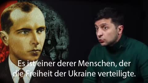 Zelensky Ukraine worshipping Bandera