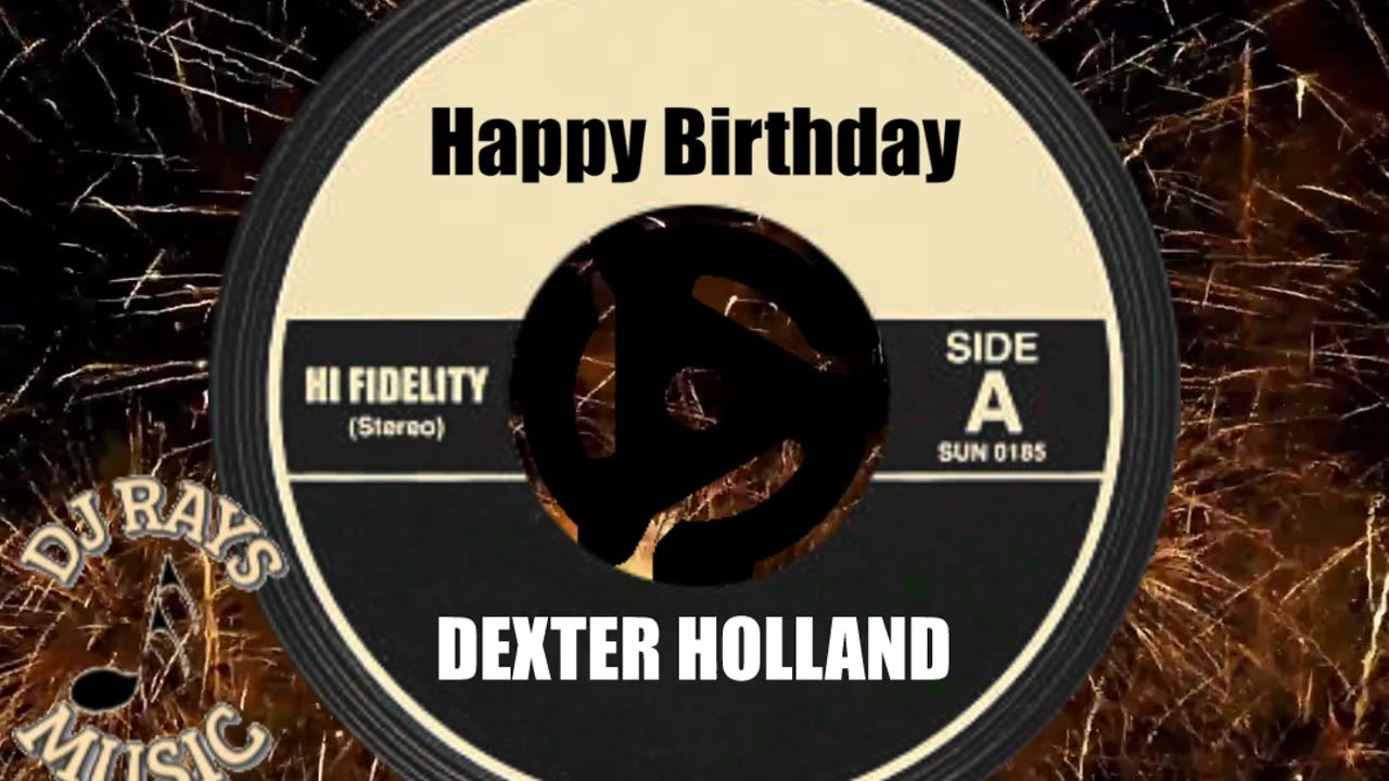 HAPPY BIRTHDAY DEXTER HOLLAND