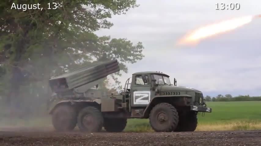 August 13 2022: Russian Defense Ministry Briefing