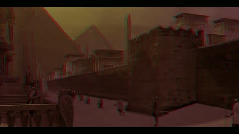 3D Anaglyph The.Mummy 4K 80% MORE DEPTH P1