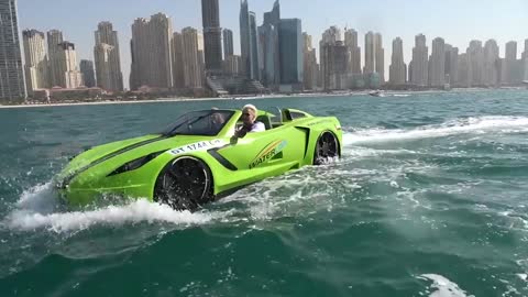 2022 Ferrari supercar on the Water