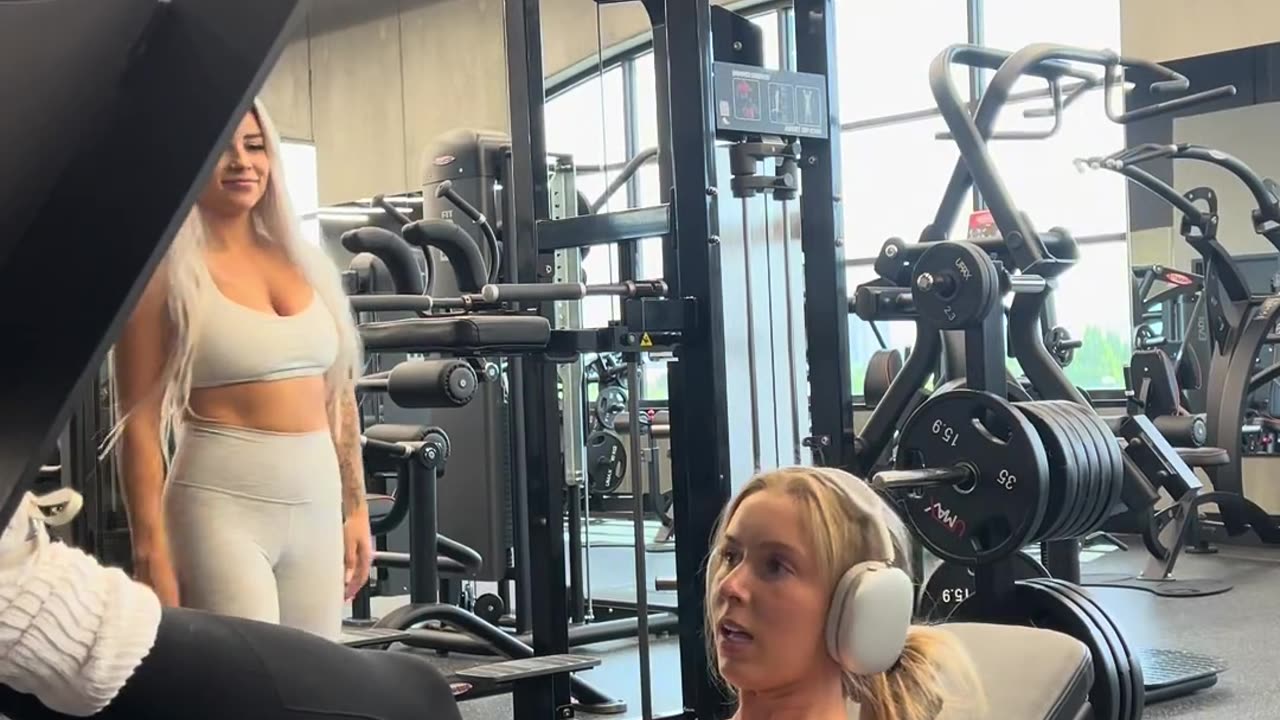 the gym bros see you filming.
