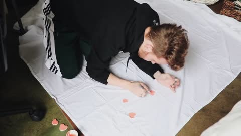 DIY Pattern Duvet Cover 🍑 Super Easy & Affordable (UPCYCLE) 2021