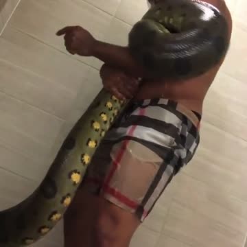 Bath Snake Man