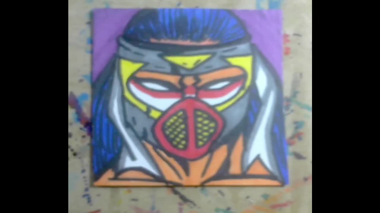 HAYABUSA WRESTLER ACEO CARD