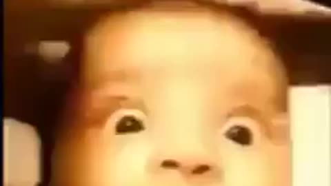 Kid reaction when entering a tunnel