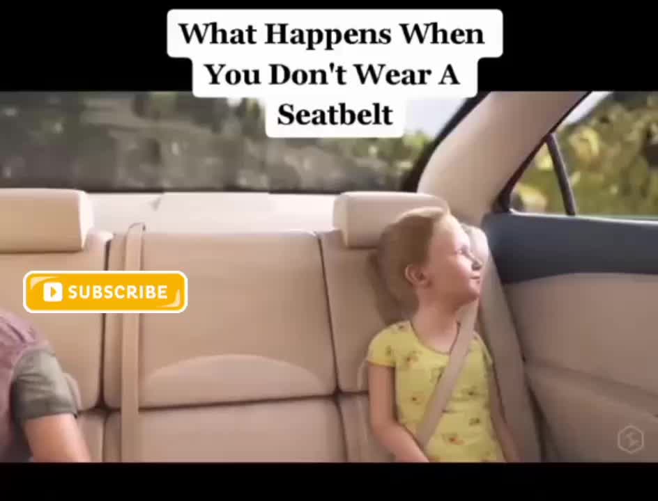 What happens when you don't wear seat belt