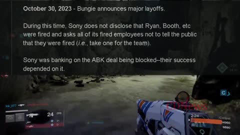 CDNews - Destiny/Bungie Staff Layoffs pt.2 - THE JIG IS FINALLY UP BUNGIE