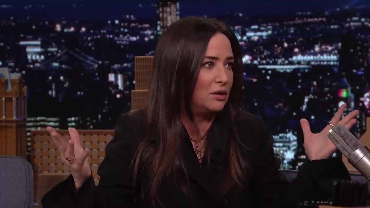 Pamela Adlon Reveals Why "Galaxy Song" Is Played in the Final Season of Better Things | Tonight Show