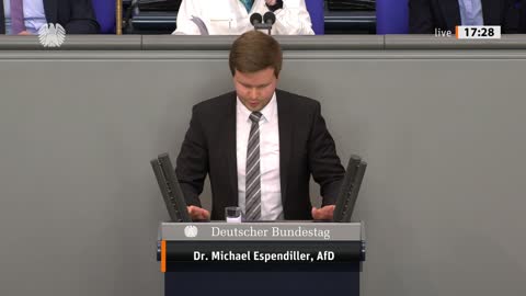 Dr. Michael Espendiller Rede vom 27.04.2022 - Änderung Art. 87a GG, Bundeswehrsondervermögensgesetz