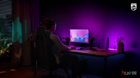 Philips Hue Play Gradient Lightstrip für einen Monitor