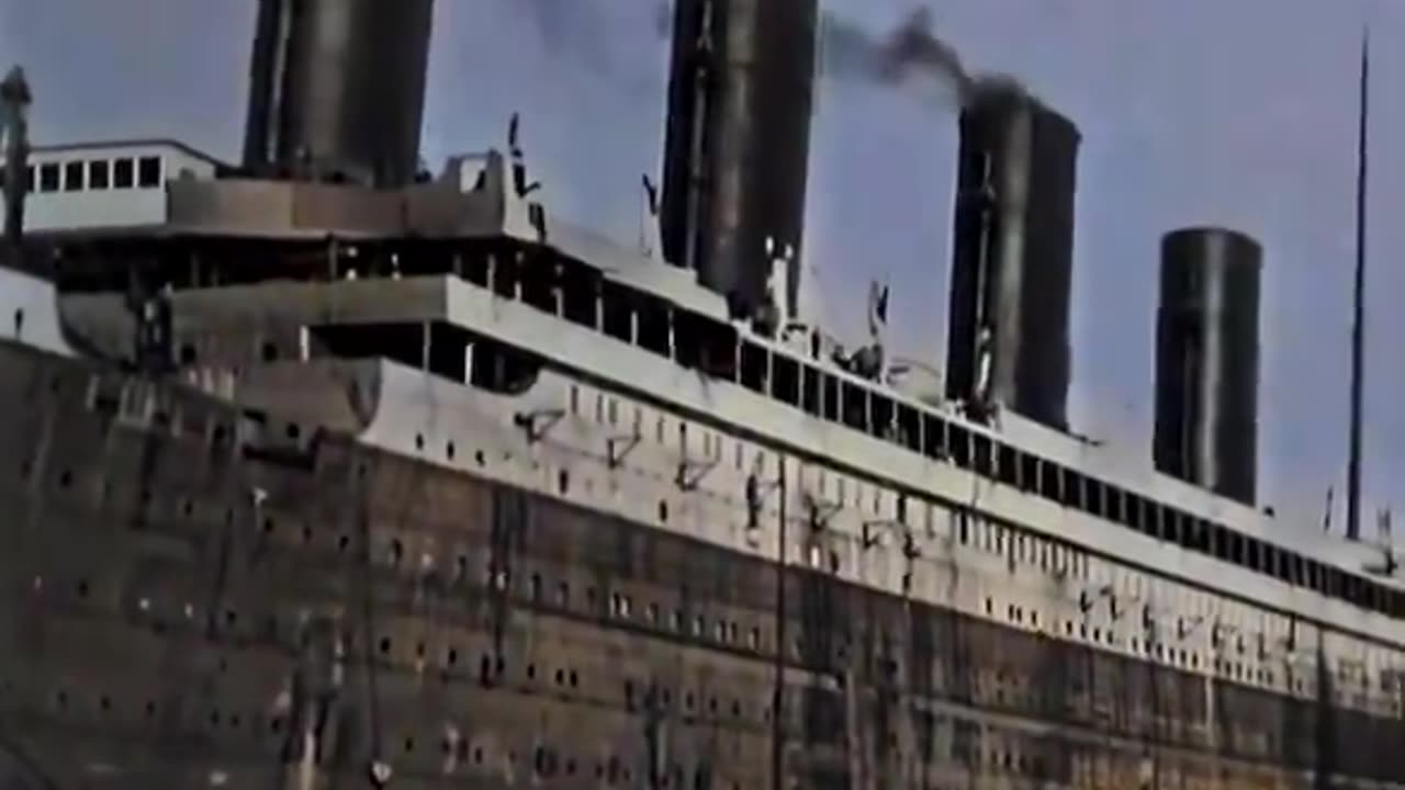 Titanic. year 1912 Available images only.