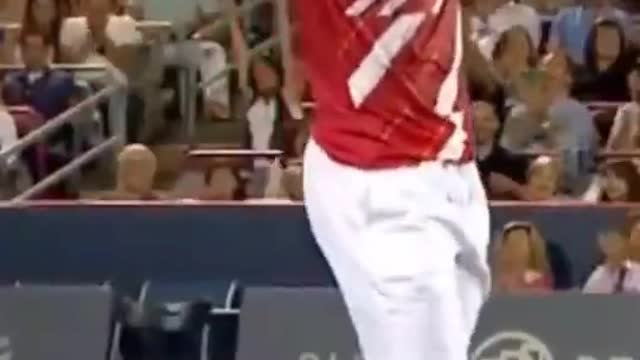 TeNnIsPlAyErSArEnOtAtLeThEs#gaelmonfils#trickshot(creditstousopen&ATP)