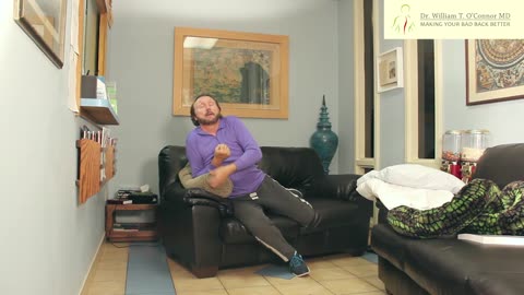Making your bad back better, part 3: Maneuver 04 thoracic couch based