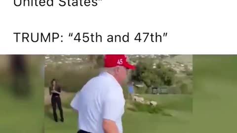 Donald Trump the 45th & 47 President of the United States