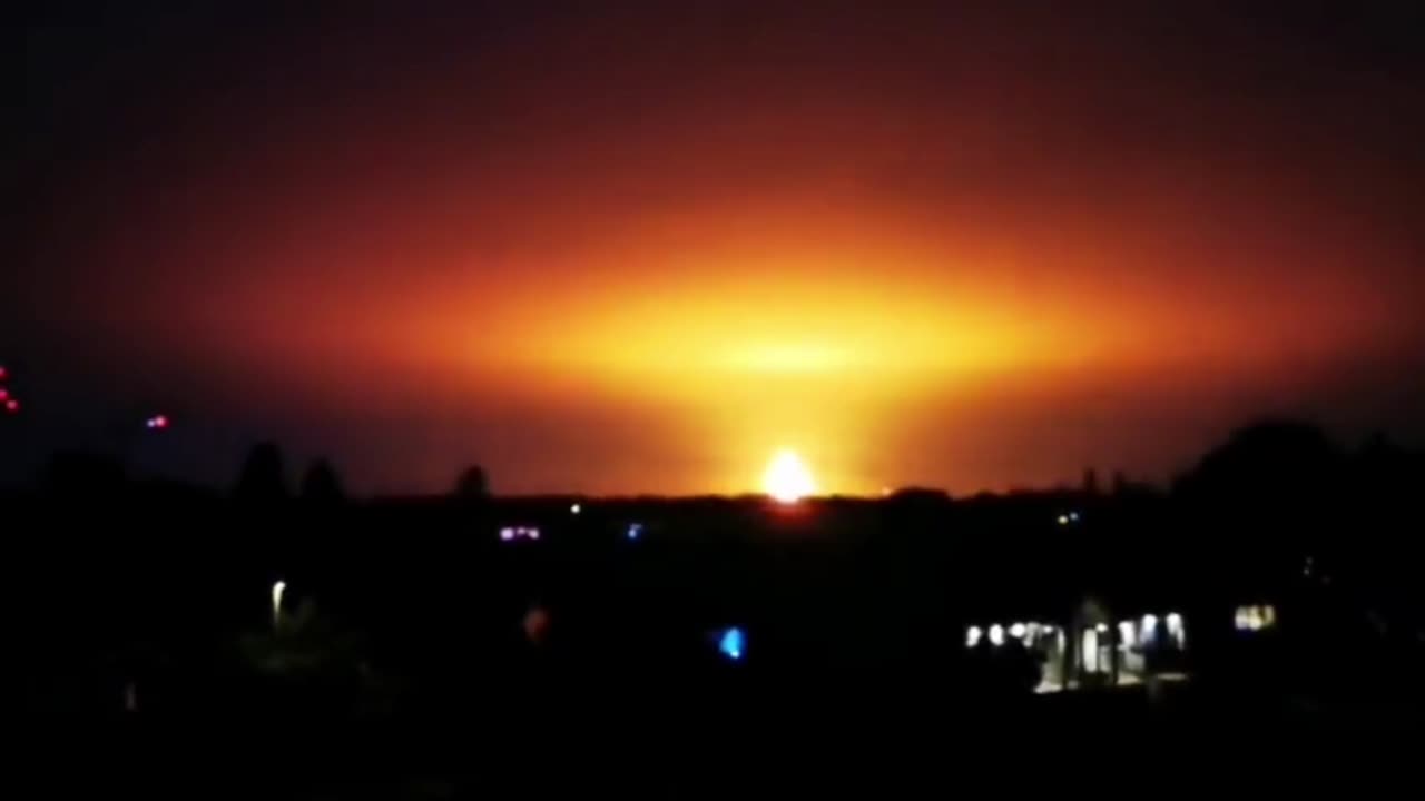 Massive Explosion Oxford Uk