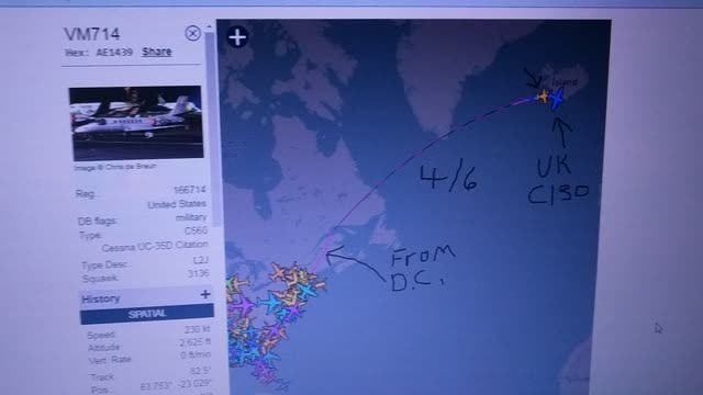 Prison Air Traffic for the Week