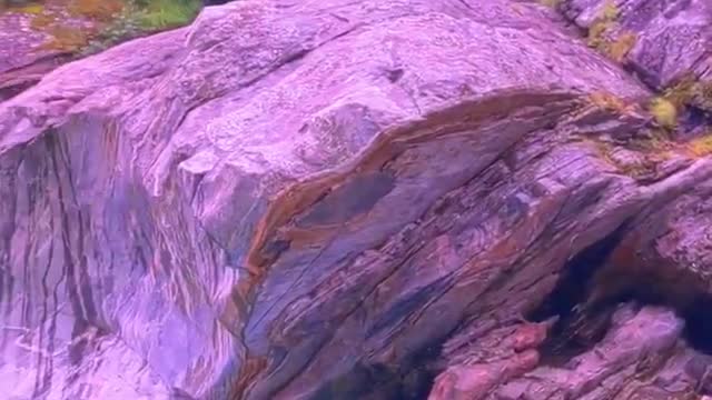Waterfalls And Rock Formations