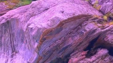 Waterfalls And Rock Formations