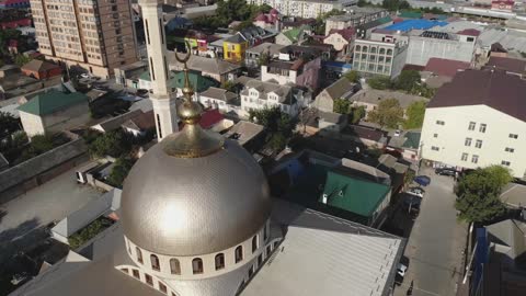 Temple With Silver Dome