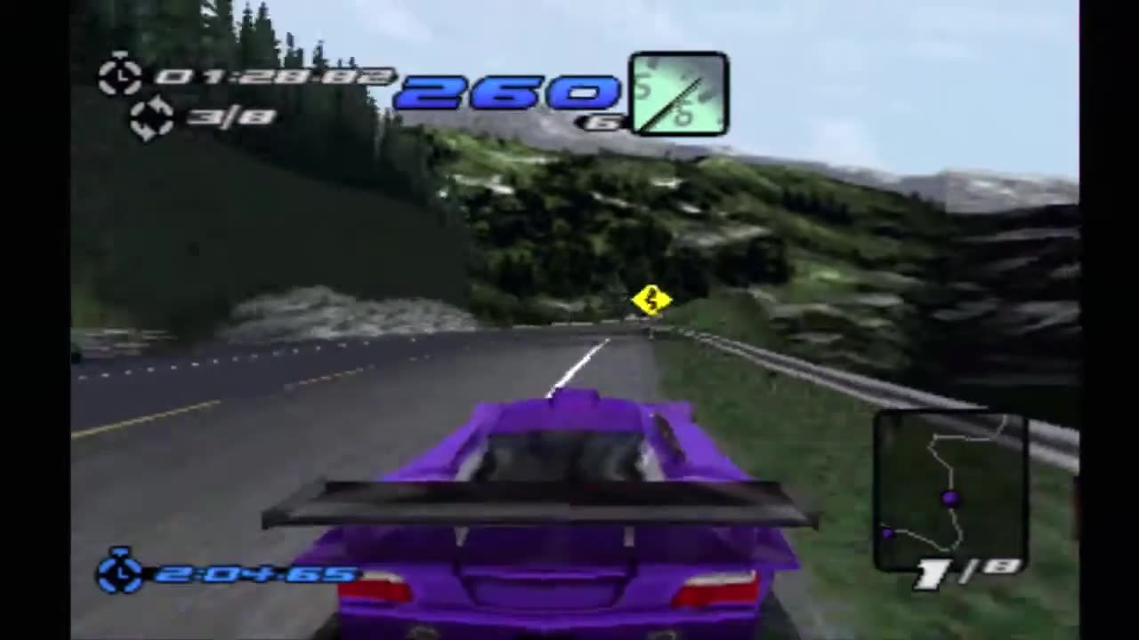 Need For Speed 3 Hot Pursuit | Rocky Pass 16:57.50 | Race 311
