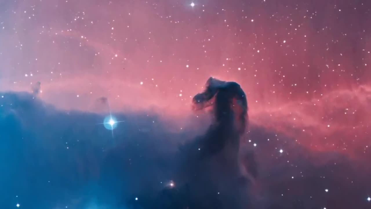 Zooming in on the Horsehead Nebula (3D)