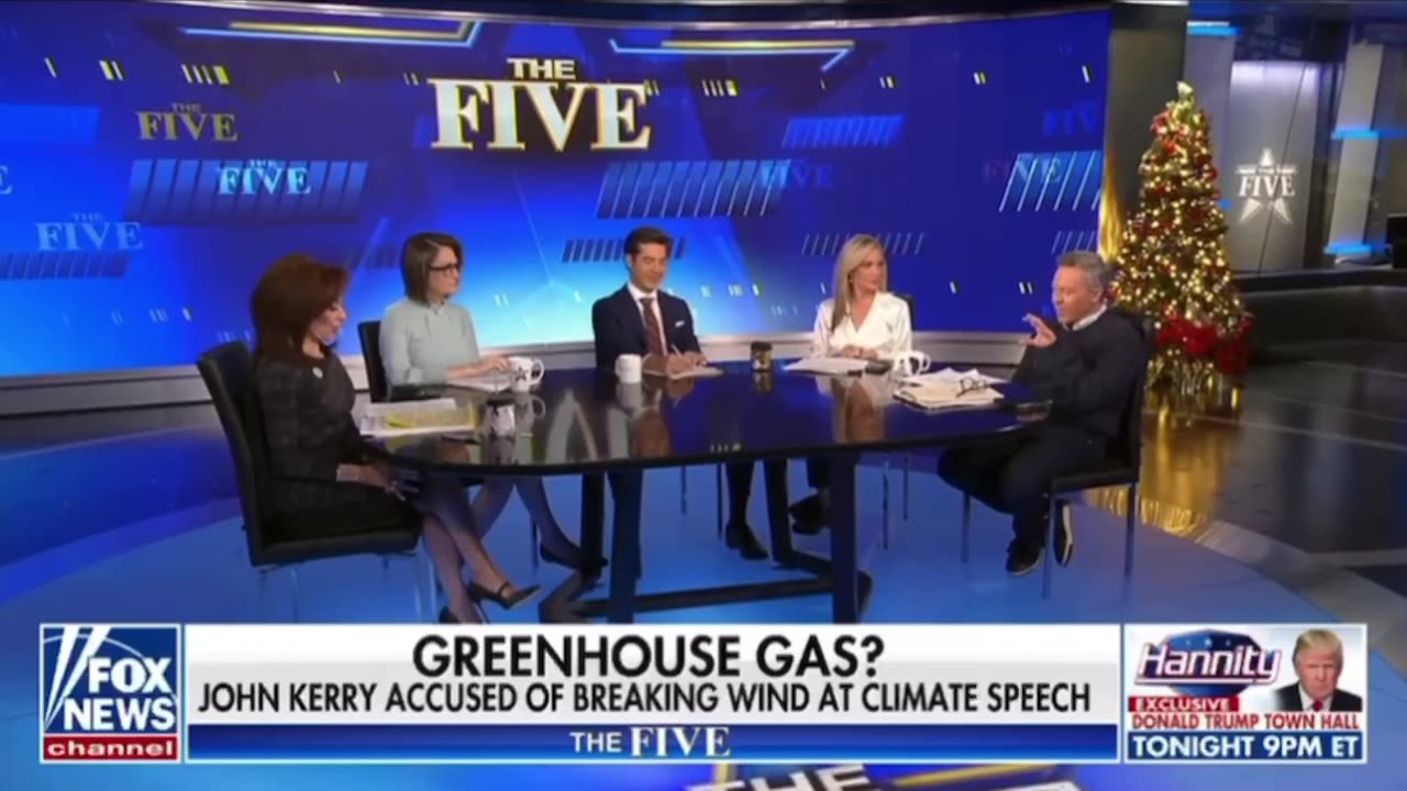 John Kerry Blowing Wind. Kerry F*rts at Climate Change Event