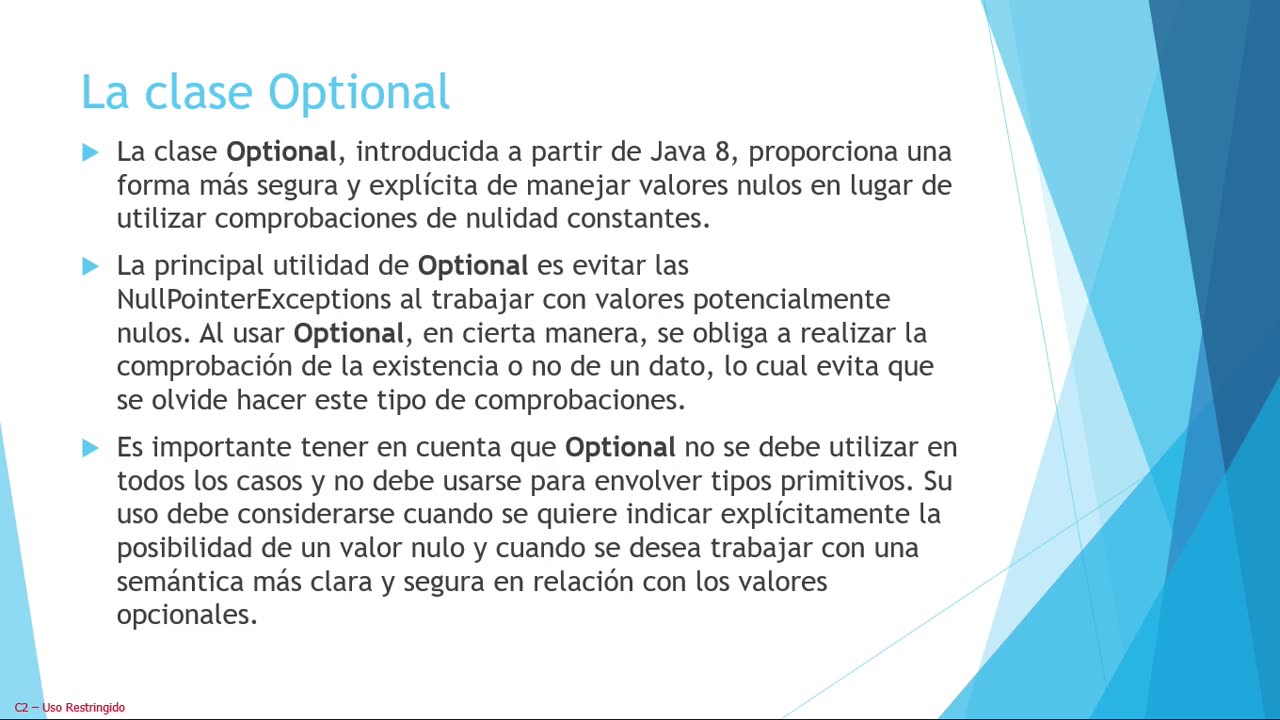 Java parte 89. La clase Optional